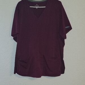 Med Couture Red Short Sleeve Tee Classic Fit